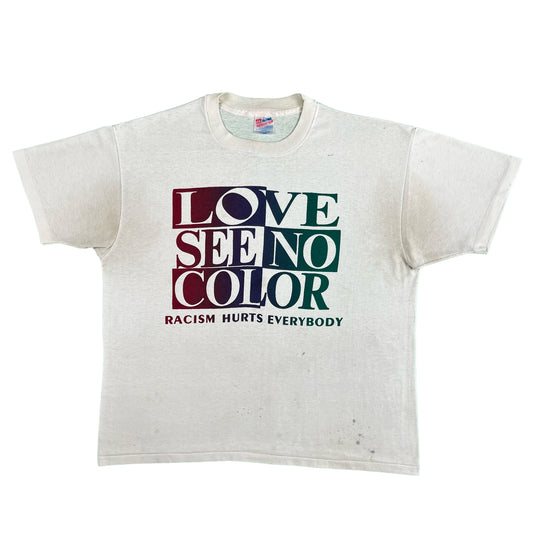 90s Love See No Color Tee- XL