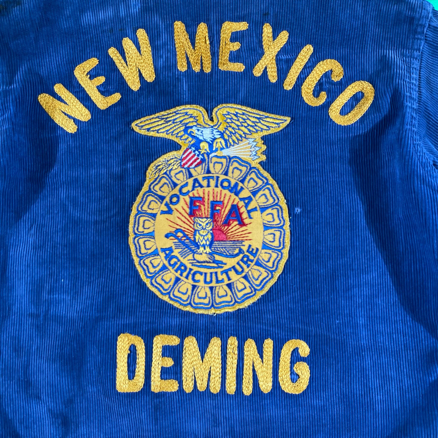 50s Sun Faded Deming New Mexico FFA Jacket- S