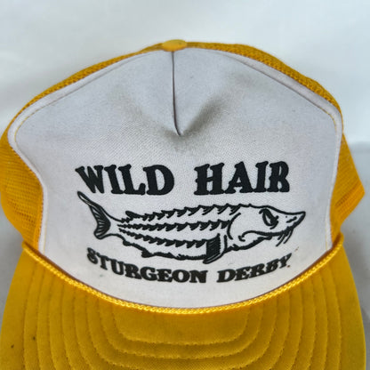 80s Wild Hair Sturgeon Derby Trucker Hats- 2 AVAILABLE