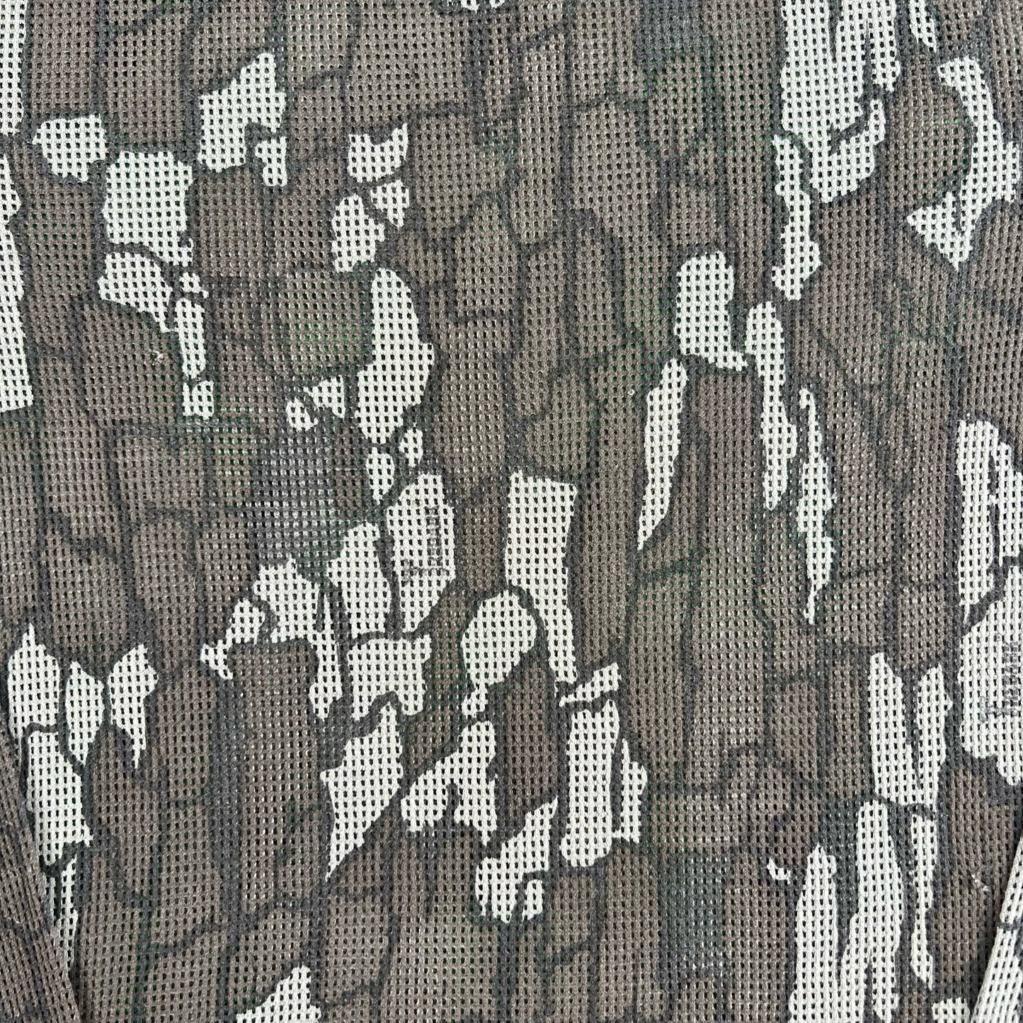 80s Camo Mesh Long Sleeve- M