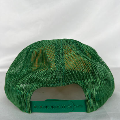 80s White & Green Trucker Hats- 3 AVAILABLE