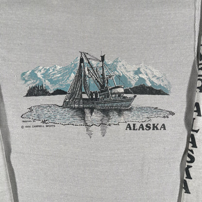 80s Homer Alaska Henley Thermal- S