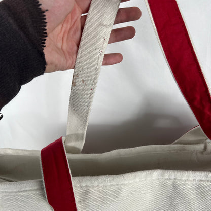 Wine Spectator Canvas Zip Up Tote Bag