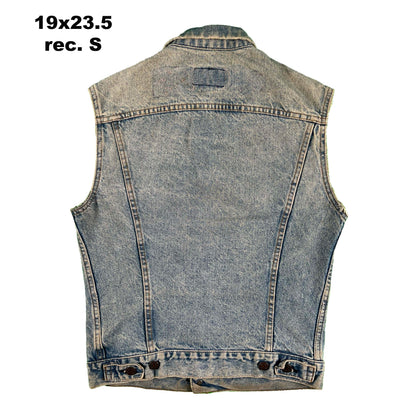 80s/90s Levi's Type 3 Denim Trucker Vests- SELECT VEST
