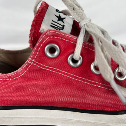 Sun Faded Red Converse- M's 5, W's 6.5