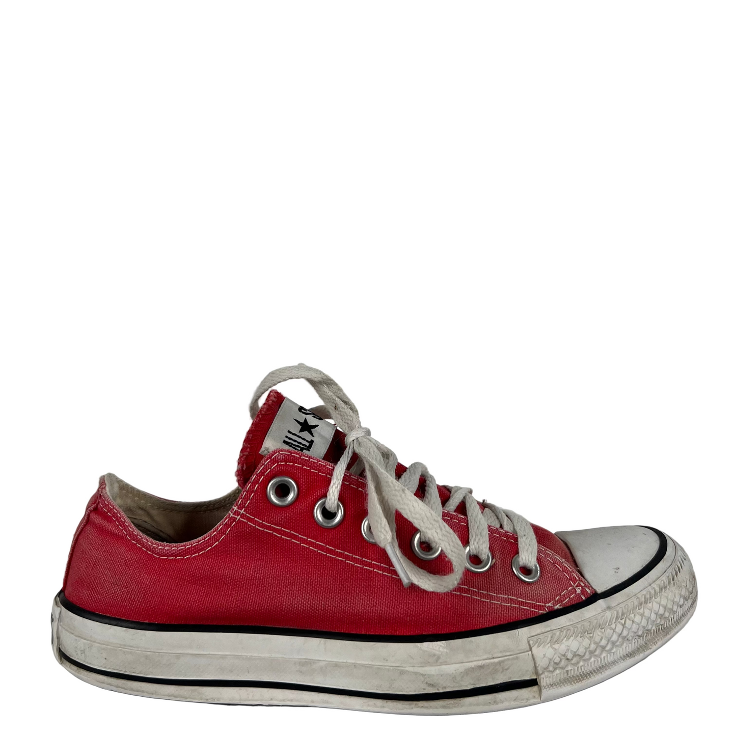 Sun Faded Red Converse- M's 5, W's 6.5