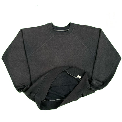 70s Sun Faded Black Sweatshirt- M