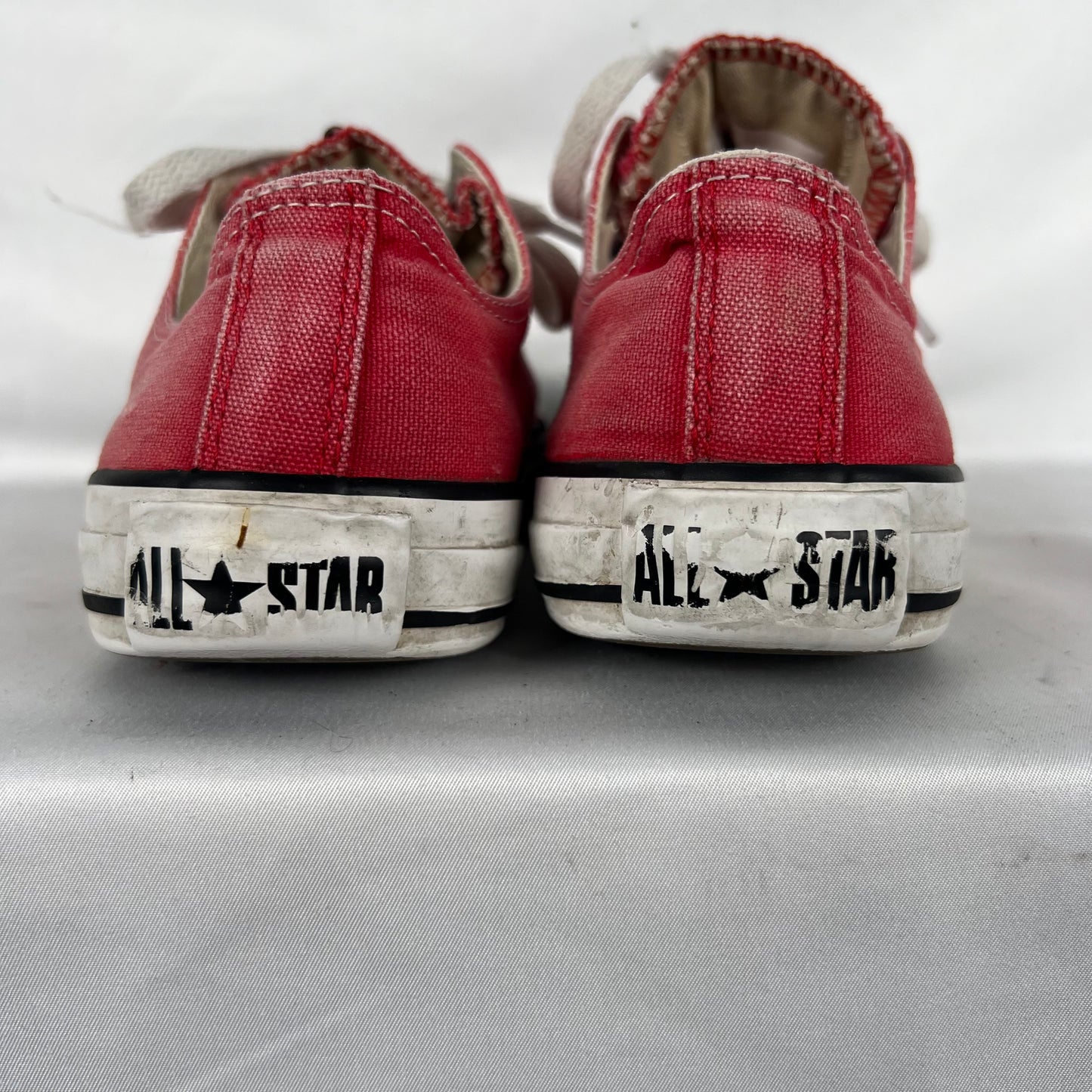 Sun Faded Red Converse- M's 5, W's 6.5