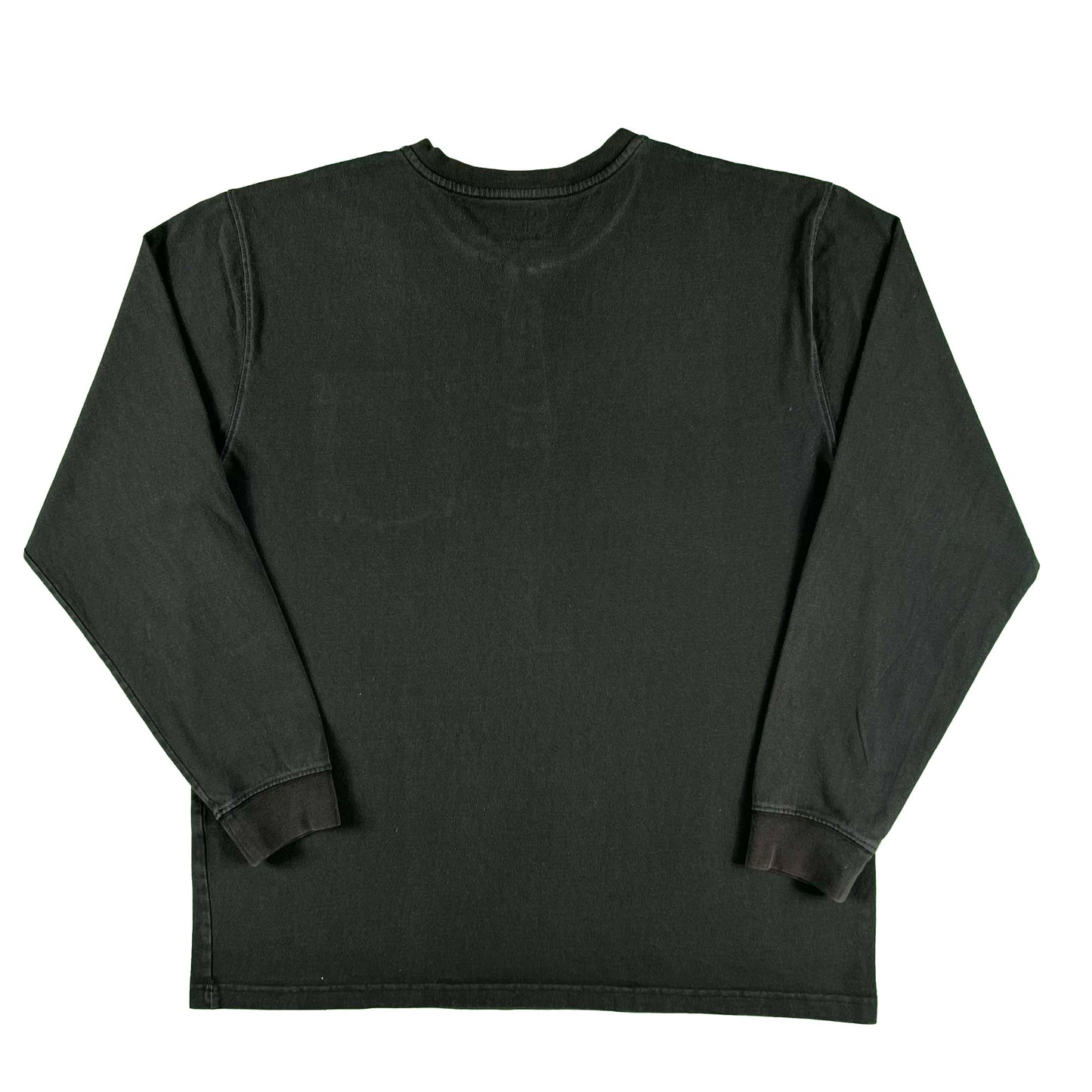 Carhartt Black Long Sleeve Henley Tee- L