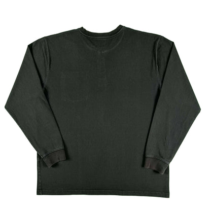 Carhartt Black Long Sleeve Henley Tee- L