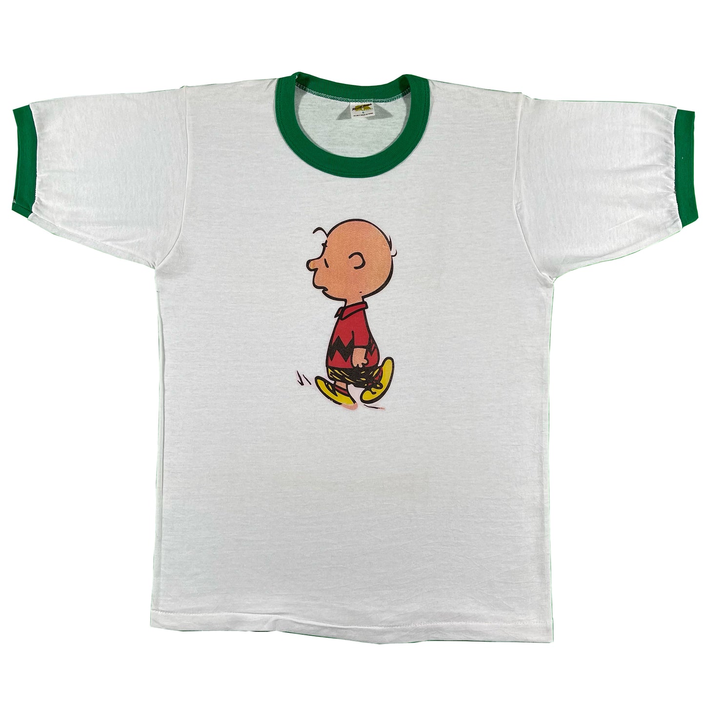 70s Russell Charlie Brown Ringer Tee- S