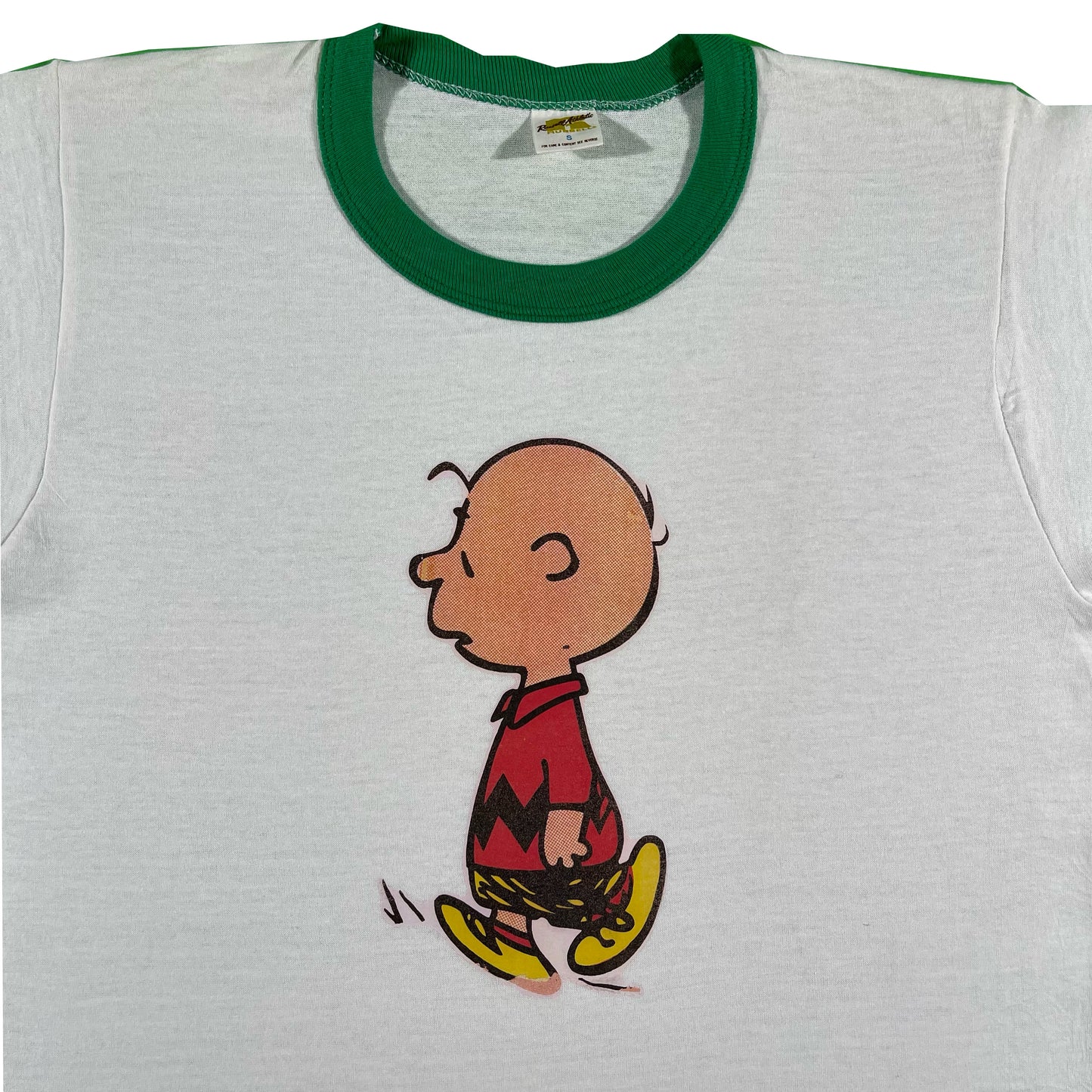 70s Russell Charlie Brown Ringer Tee- S