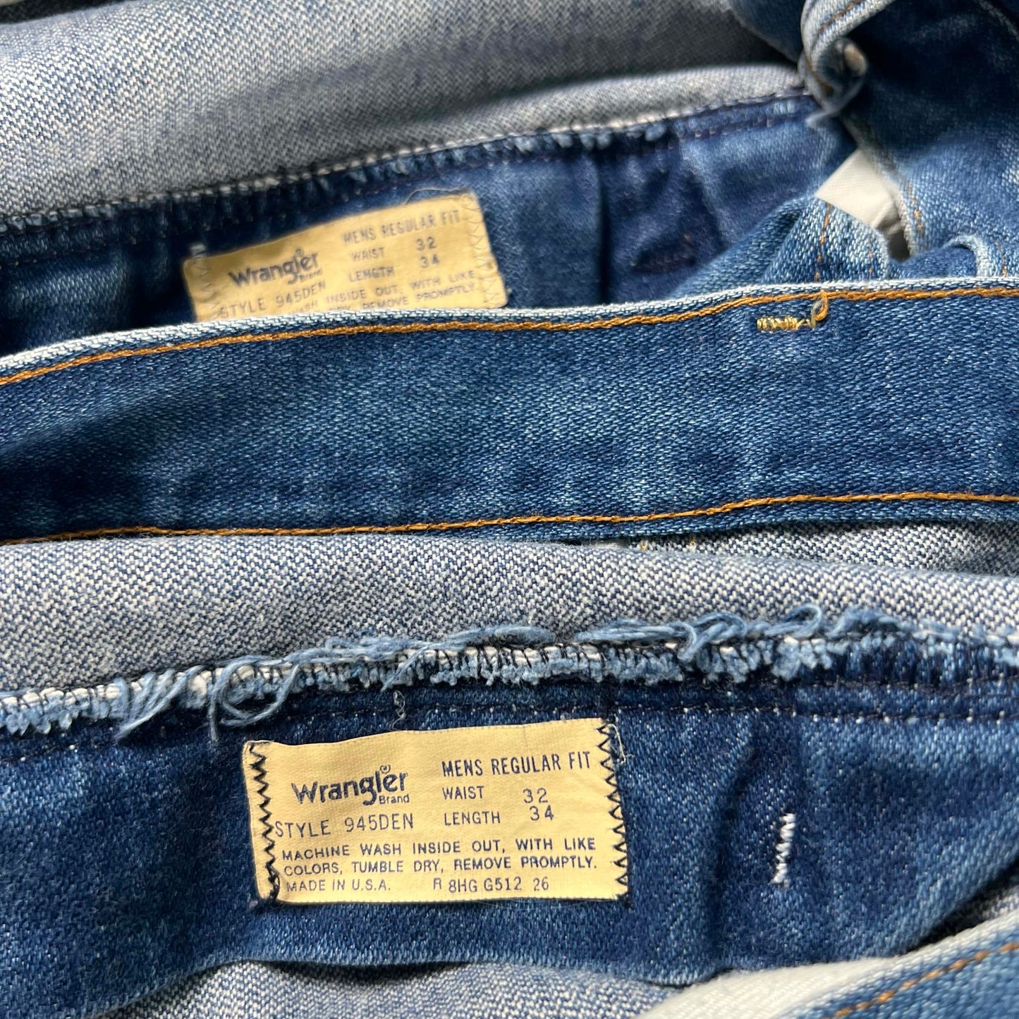 70s/80s Wrangler '945' Boot Cut Denim- SELECT PAIR