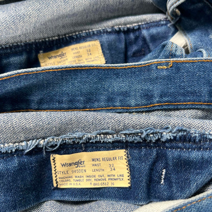 70s/80s Wrangler '945' Boot Cut Denim- SELECT PAIR