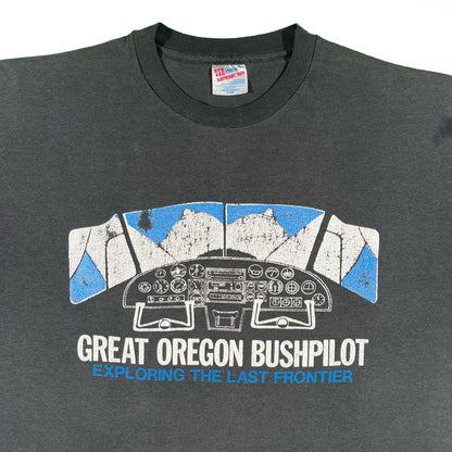 90s Sun Faded 'Oregon Bush Pilot' Tee- XL