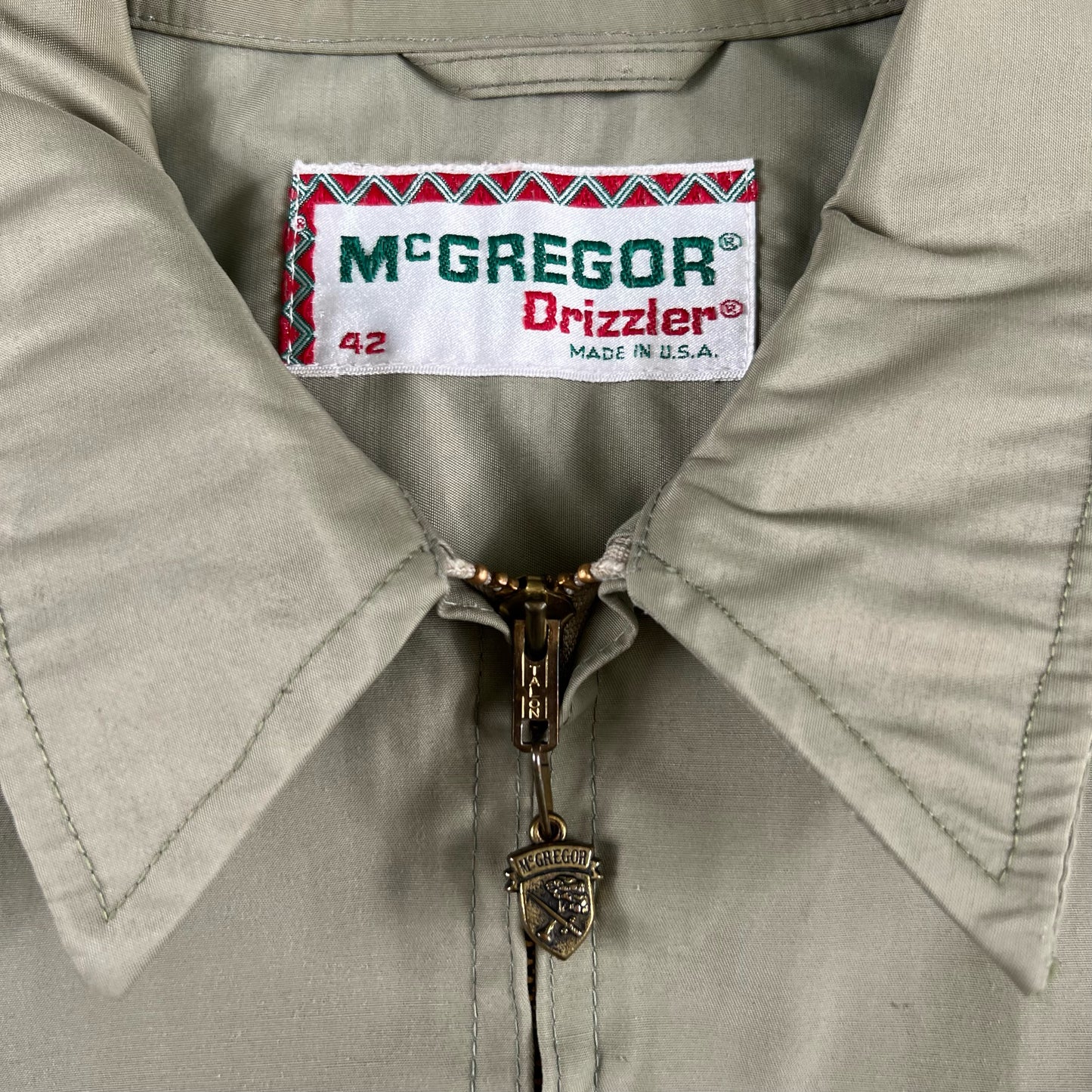 50s McGregor Drizzler Harrington Jacket- L