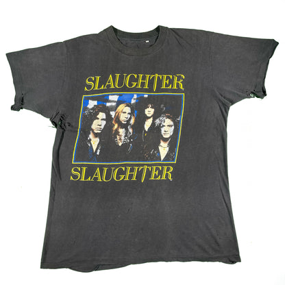 90s Thrashed Slaughter Band Tee- XL