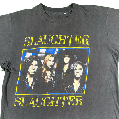 90s Thrashed Slaughter Band Tee- XL