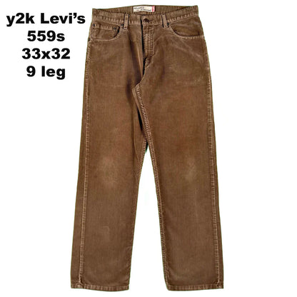 90s/y2k Baggy Levi's Corduroy Pants- SELECT PAIR
