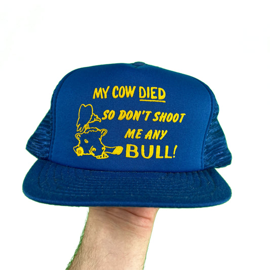 80s Don't Bullshit Me Trucker Hat