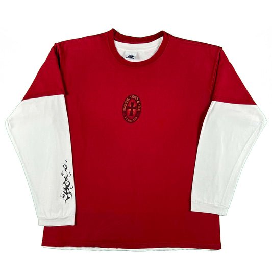 00s Cross 'It's The Way of Life' Tee & Flame Hit Long Sleeve- XL