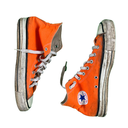 80s Highlighter Orange M in USA Converse- M's 10, W's 11.5