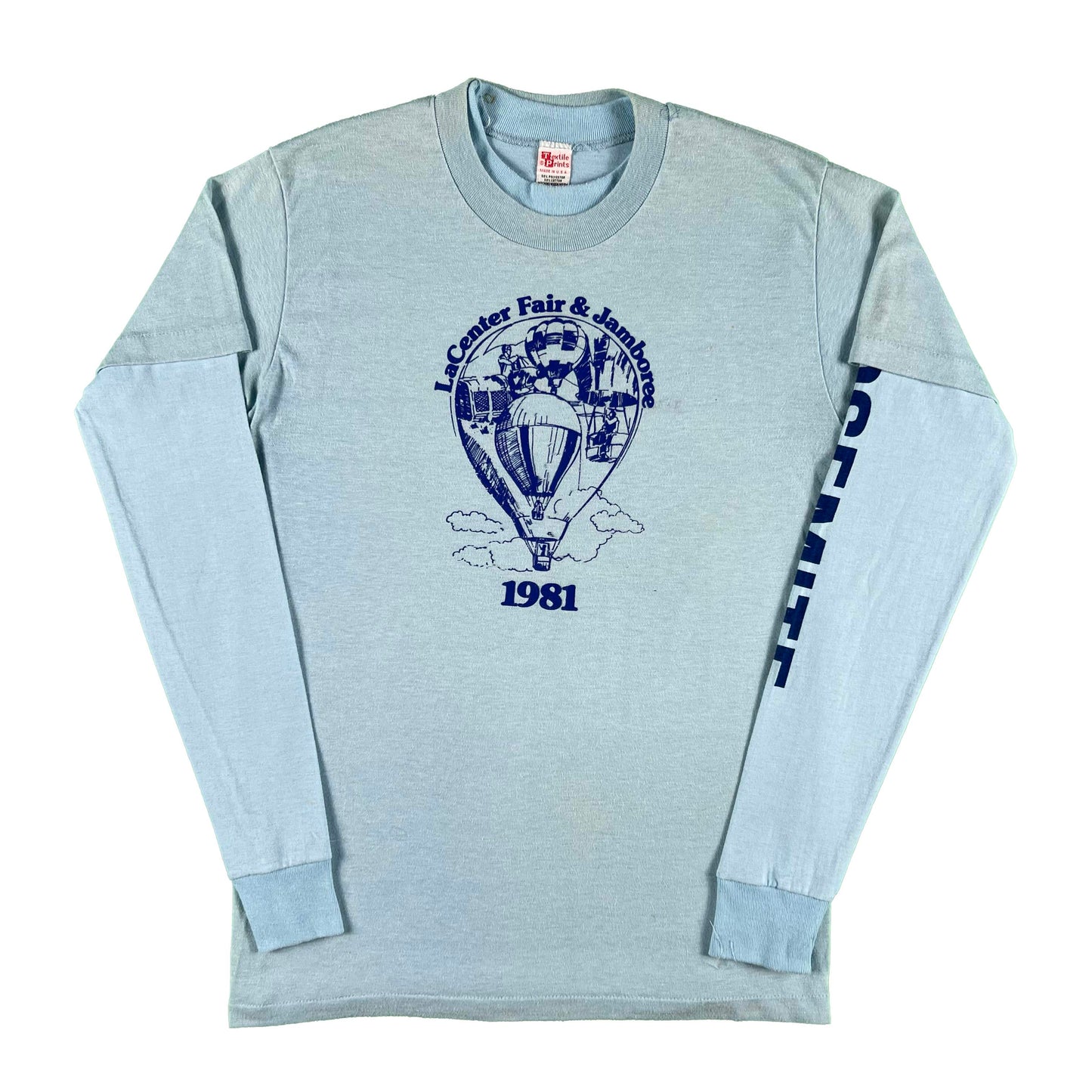 80s Hot Air Balloon Tee & Yosemite Long Sleeve- S