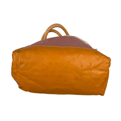 2008 Old Navy Cotton Canvas Riveted Tote Bag