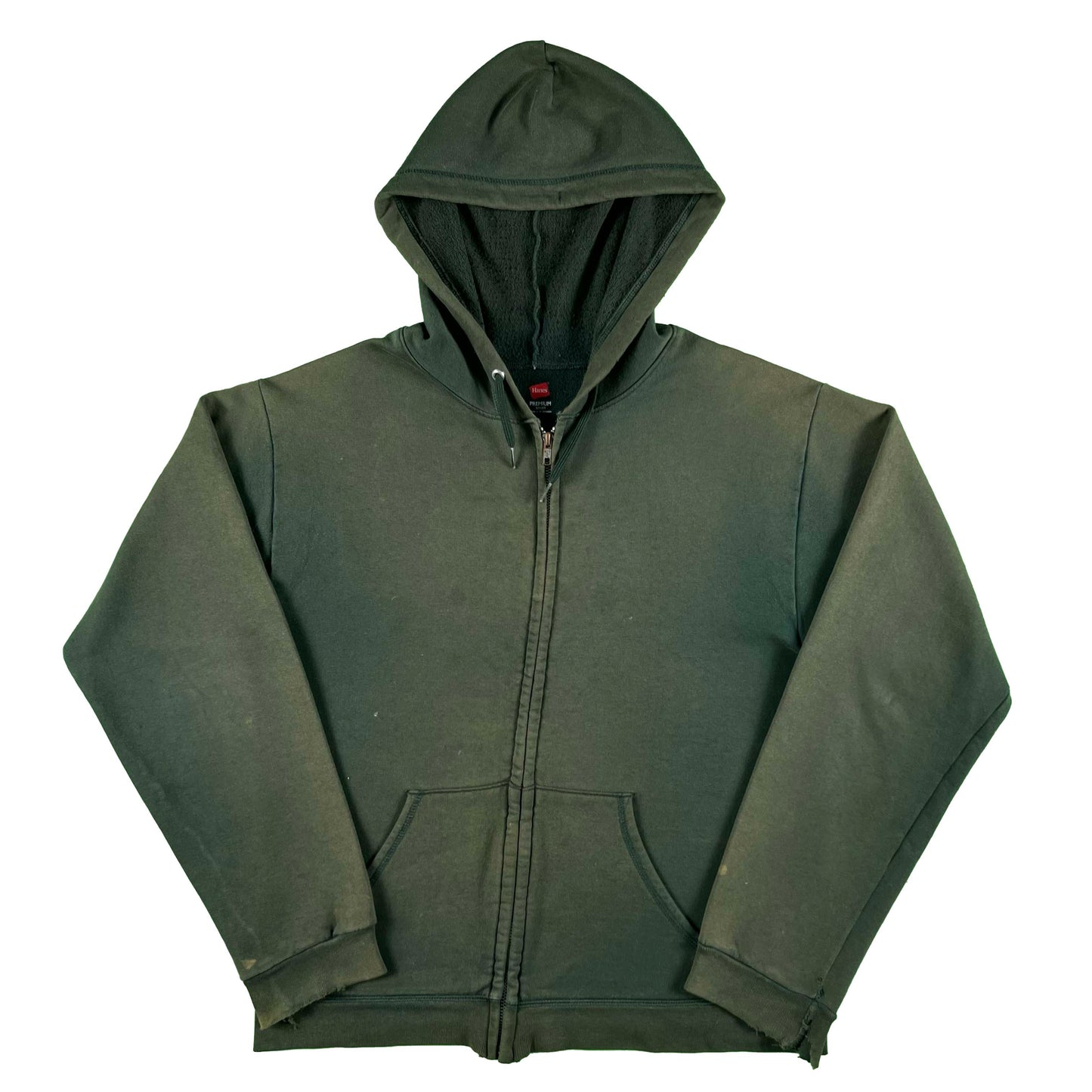 Super Sun Faded Forest Green z/u Hoodie- S