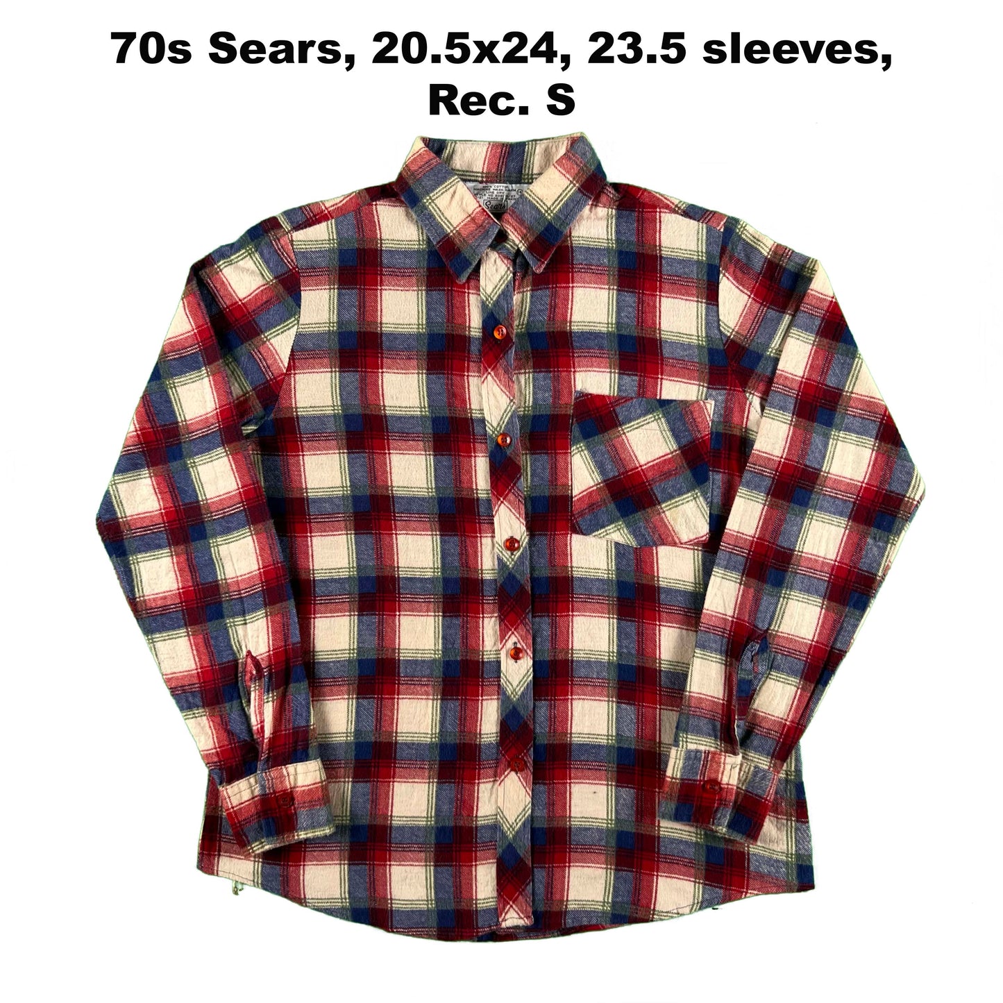 Vintage 100% Cotton Printed Flannel Shirts- SELECT SHIRT