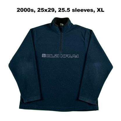 Vintage Old Navy 1/4 Zip Fleece'- SELECT FLEECE