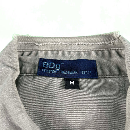 90s BDG Cotton Pearl Snap Shirt- M