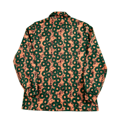 70s 'devon' Funky Abstract Print Shirt- S