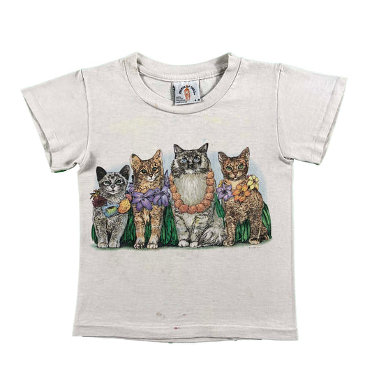 90s Hula Cats Baby Tee