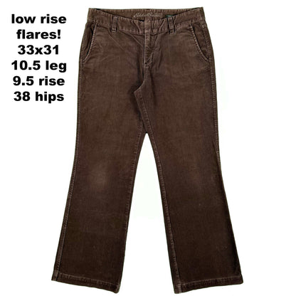 Vintage Eddie Bauer Corduroy Pants- SELECT PAIR