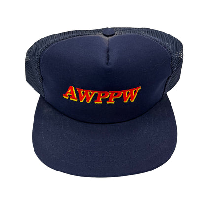 80s Script Trucker Hat