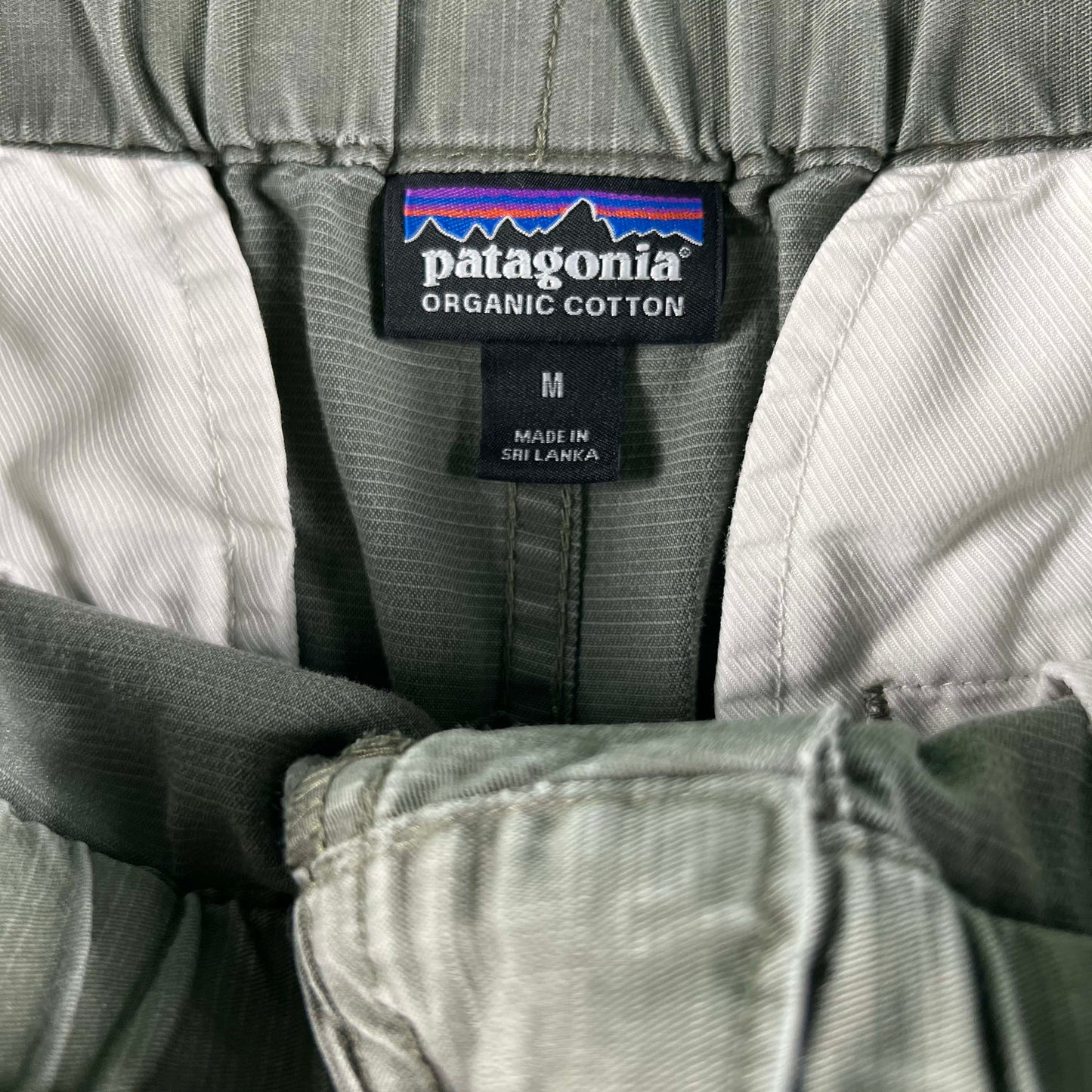 Patagonia Faded Army Green Shorts- M