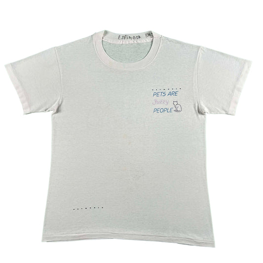 80s Pets Are Fuzzy People Tee- M
