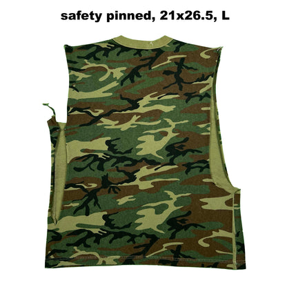 Vintage Blank Camo Tees- SELECT SHIRT