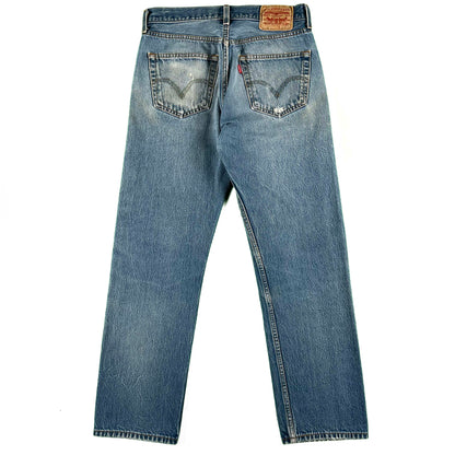00s Faded & Worn Levi's 501 Denim- 30x28.5