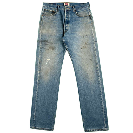 00s Faded & Worn Levi's 501 Denim- 32x32