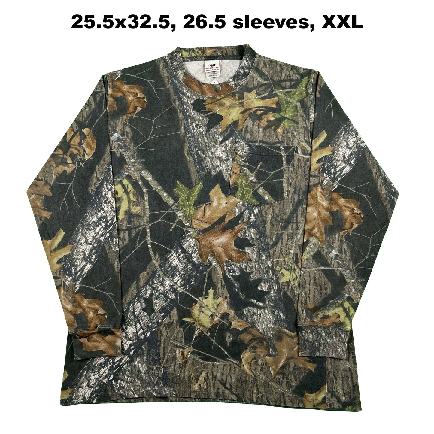 Vintage Blank Camo Long Sleeve Tees- SELECT SHIRT