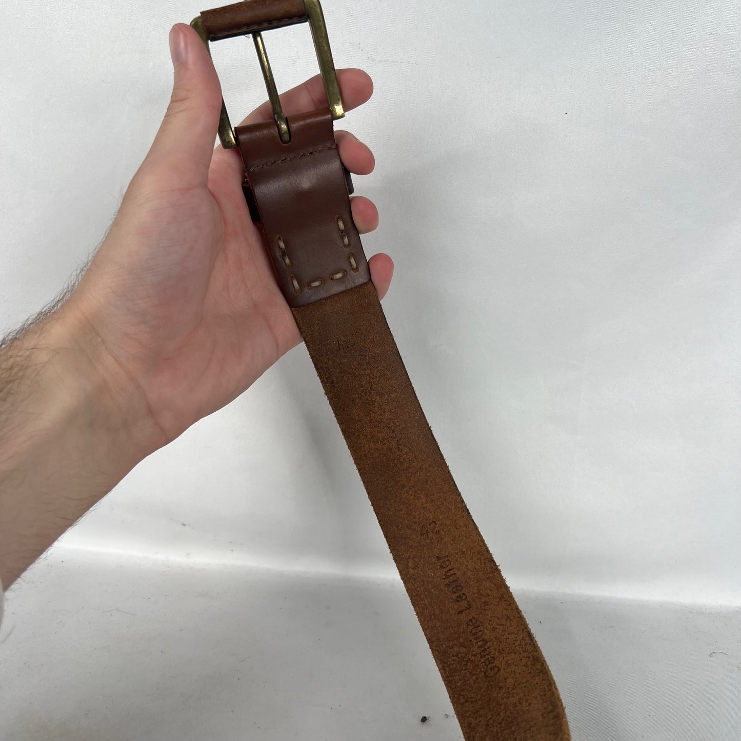 Timberland Black & Brown Leather Belts- SELECT BELT