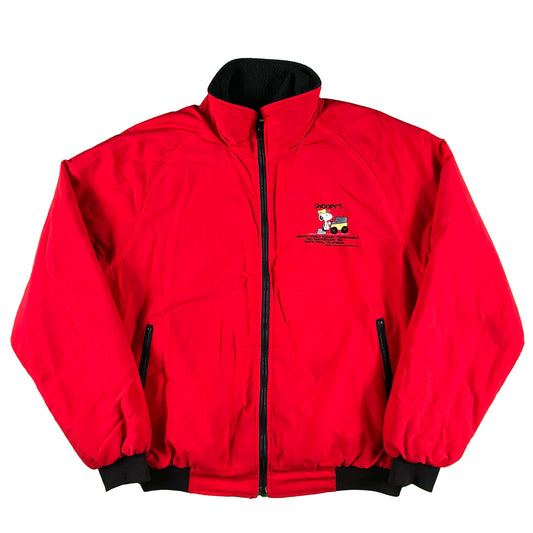 90s Snoopy's Senior World Hockey Tourney Jacket- L
