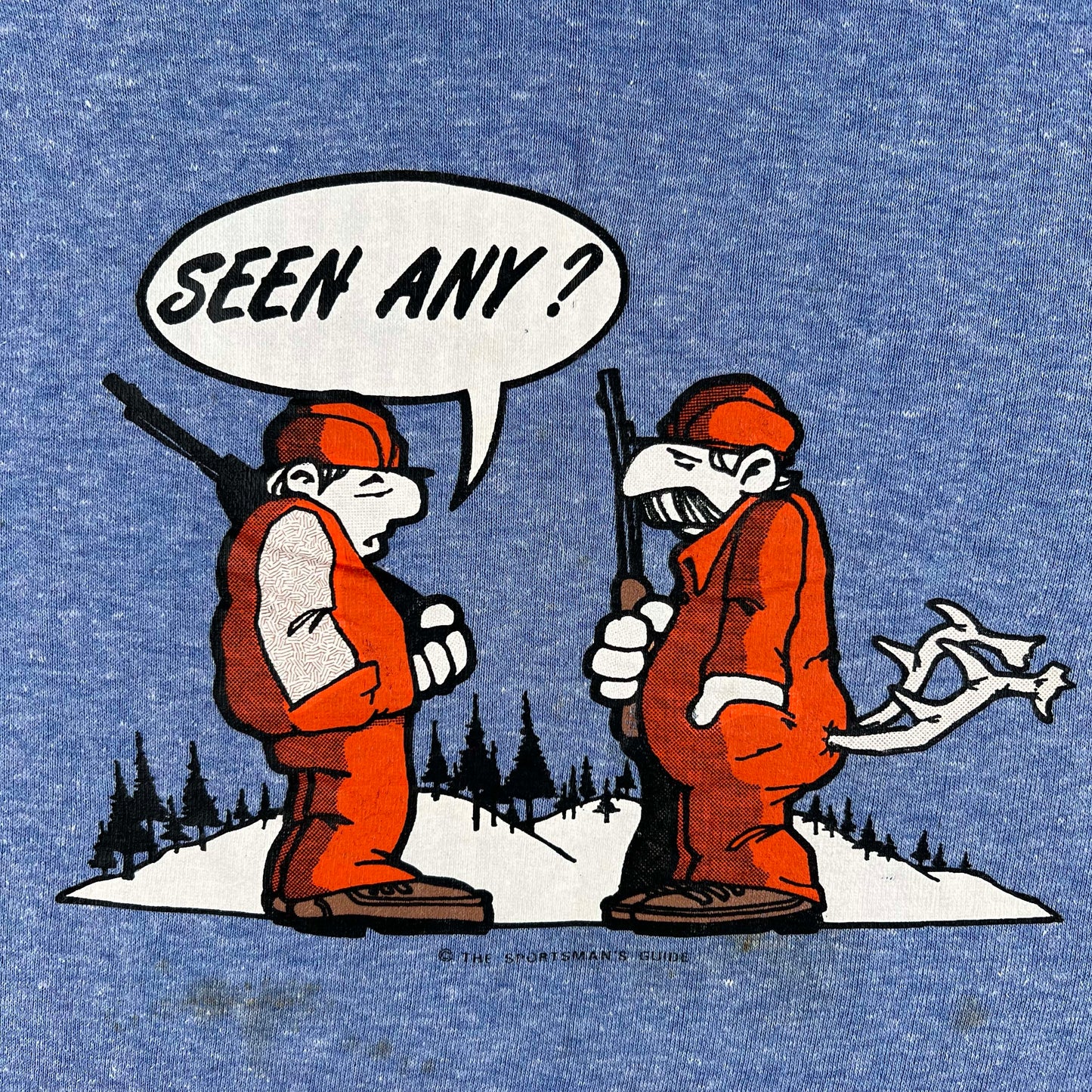 70s 'Seen Any?' Hunting Sweatshirt- M