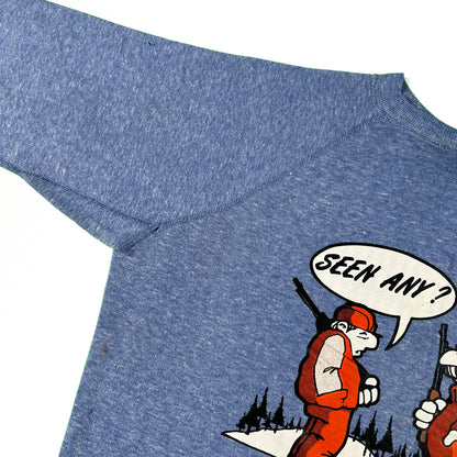 70s 'Seen Any?' Hunting Sweatshirt- M