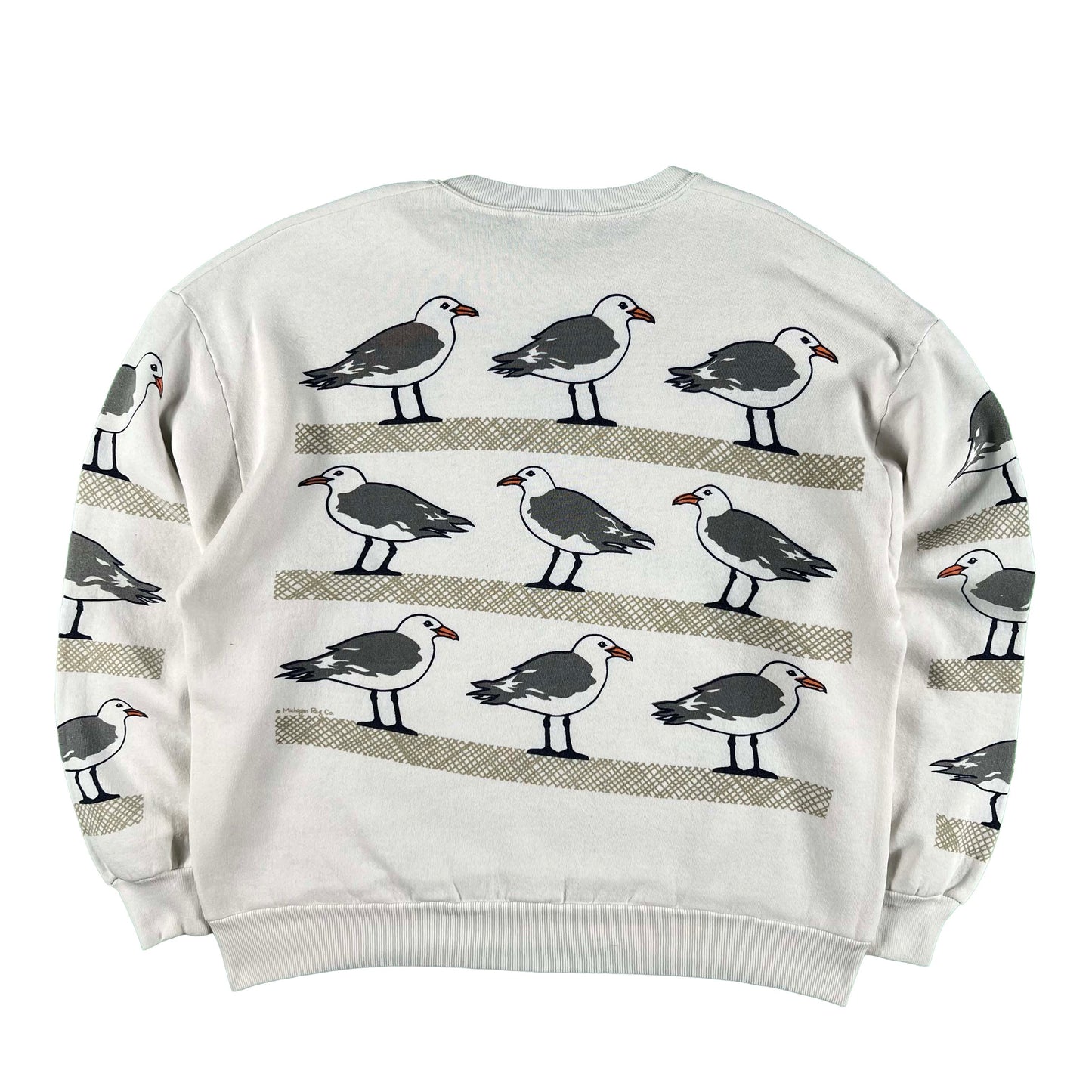 90s Seagulls Sweatshirt- XL