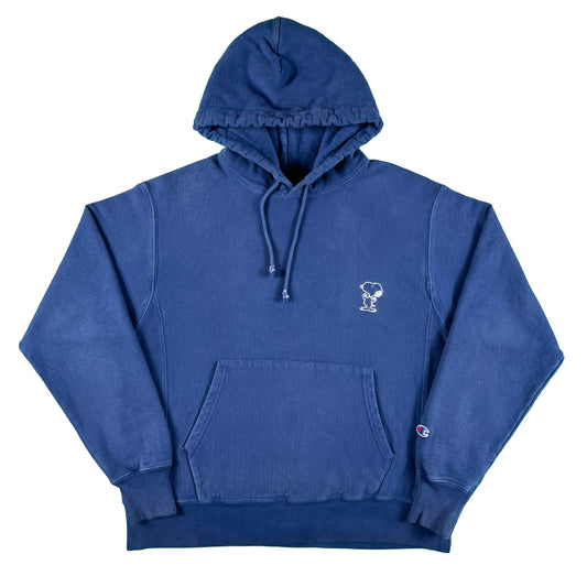 Overdyed Snoopy Champion Reverse Weave Hoodie- M
