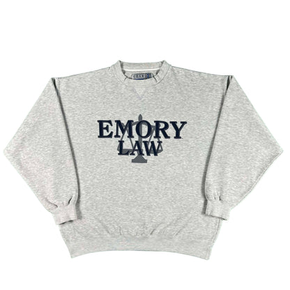 90s Emory Law Sweatshirt- XL
