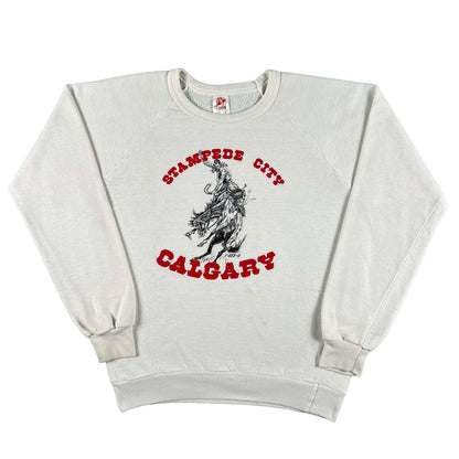 70s Stampede City Calgarly Sweatshirt- M
